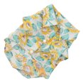thumbnail image 4 of Pet Clothing, Pet Summer T Shirts Sun Protection Multipurpose Sunflower Design  For Pets S,M,L,XL,XXL, 4 of 8