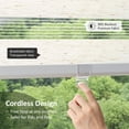 thumbnail image 2 of Cordless Zebra Blinds Roller Shades for Window-Dual Layer Sheer Blinds Light Control with Valance Day Night Privacy Light Filtering Fabric ; W x ; H (W.xHcm), 2 of 15
