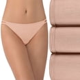 thumbnail image 1 of Vanity Fair Culotte String Bikini Illumination pour Femmes, Lot de 3, 5, Beige Rosé Multicolore, 1 of 1