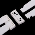 thumbnail image 4 of simhoa 10 Pcs Plastic Display Stand Easel Plate Display Photo Holder Stand for Display White 125x45x6mm, 4 of 8