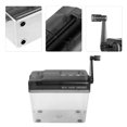 thumbnail image 5 of Unbranded Mini Hand Shredder, Manual Shredder, Black, 1 Count, 5 of 5