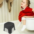 thumbnail image 2 of MOVTOTOP 2pcs Foot Stool Plastic Step Stool Bathroom Stepping Foot Stool Toilet Step Stool, 2 of 7
