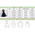 thumbnail image 3 of Ketyyh-chn99 Robes Grande Taille pour Femmes Robe Mini Robe de Fête Robe T-shirt Décontractée Robes à Manches Longues Robe Boho de Plage Bleu Marine,G, 3 of 5