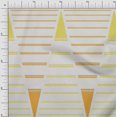 thumbnail image 1 of Soimoi Cotton Voile Fabric Triangle & Stripe Panel Printed Fabric 1 Yard 56 Inch Wide, 1 of 3