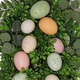 thumbnail image 3 of Easter Colorful Egg Wreath Bunny Wall Hanging for Holiday Window Fence 50cm, 3 of 9