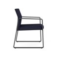 thumbnail image 4 of Gansett Reception Waiting Room Guest Chair / Charcoal Steel / Navy Blue, 4 of 5