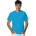 thumbnail image 1 of Hanes T-Shirt de Performance Unisexe Adulte X-Temp, 3X, Bleu Néon Chiné, 1 of 1