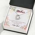 thumbnail image 4 of À Maman Collier Je t'Aime pour Toujours avec Carte Message, 4 of 7