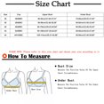 thumbnail image 3 of Timegard Wirefree Bras for Women Print Front Closure Button Breathable Comfort Seniors Bras with Support, 3 of 7