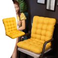 thumbnail image 2 of HLONK Clearance Rocking Chair Cushion  Rocker Chairs Replacement Cushions Set for Indoor  Water Resistant Extra Cozy Tufted Seat Pads and Non Slip High Back Pad with Ties for Outdoor, 2 of 6