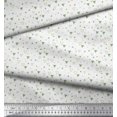 thumbnail image 2 of Soimoi Silk Fabric Triangle Shirting Printed Craft Fabric by The Yard 42 Inch Wide, 2 of 3