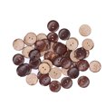 thumbnail image 2 of 50 Pcs Boutons en Résine Colorés 25mm Application Grand Accessoires de Décoration de Vêtements DIY, 2 of 14