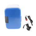thumbnail image 2 of Light Blue 4L Mini Fridge Cooler Warmer Electric Refrigerator Convenient, 2 of 5