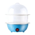 thumbnail image 2 of yulier Egg Cooker, 14 Eggs Capacity 2-Tier Rapid Egg Cooker for Medium, Hard Boiled, Poached Eggs - Electric Egg Cooker, Kitchen Small Appliance, 2 of 6