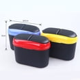 thumbnail image 4 of transemion Double Open Garbage Box Car Door Hanging Flip Trash Can Waste Storage Box Vehicle Garbage Bin, 4 of 8