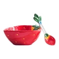 thumbnail image 1 of Product CategoryTableware 2 | Ceramic Bowl Set for Kitchen Home | Hand Painted Fruit Design | Versatile Kids Dish for Dining and Snack, 1 of 5