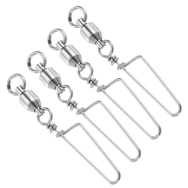 Unique Bargains 187LBS Émerillons à Billes en Acier Inoxydable, Lot de 20