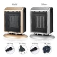 thumbnail image 2 of Chauffage d'Appoint Électrique PTC Chauffage Rapide 400/900W Protection contre la Surchauffe Mini Chauffage d'Appoint pour Maison Bureau Usage Personnel, 2 of 8