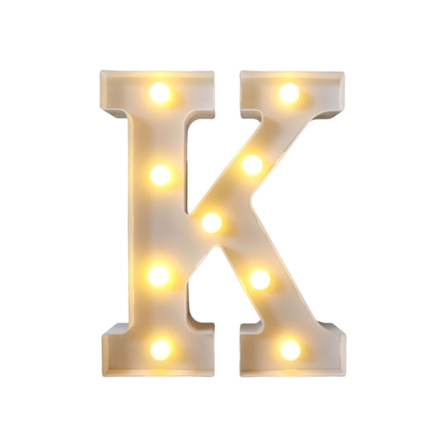 RXIRUCGD Letters Lights Alphabet Lamp LED Letter Lighting Letter Light Illuminated Letters Night Lights Decoration For Birthday Party Wedding Children's Room
