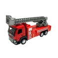 thumbnail image 1 of IROINID Large Children's Alloy 1:50 Ladder Fire Truck Water Jet Sliding Metal Model, 1 of 3