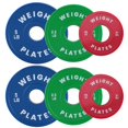 thumbnail image 2 of Kojooin 2 Inch Rubber Coated Strength Training & Barbell Lifting Bumper Plates for Gym, Home, 2 of 9