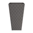 thumbnail image 4 of TierraVerde Avondale Lattice Planter Charcoal 24" H, 4 of 6