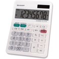 thumbnail image 5 of Sharp Elsi Mate EL-310WB - Desktop calculator - 8 digits - solar panel, battery - white, 5 of 5