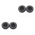 thumbnail image 1 of QualitChoice Coussinets d'Oreilles pour Casque de Jeu Rond en Cuir Manches en Maille Remplacement pour Skullcandy HES2.0 Noir 2Ensemble, 1 of 6