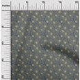 thumbnail image 2 of oneOone Polyester Lycra Gray Fabric Floral Sewing Craft Projects Fabric Prints By Yard 56 Inch Wide, 2 of 4