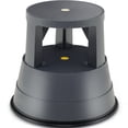 thumbnail image 1 of Costway Kick Stool Rolling Step Stool w/Non-Slip Rubber Platform 330LBS Capacity Gray, 1 of 10