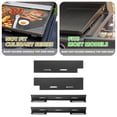 thumbnail image 3 of Wind Guard for Blackstone Griddle 17-36 Inch Wind Screen Set of 4 Stainless Steel Windshield Kit Magnetic-Free Installation Ventilated Griddle Shield for Even Heating, 3 of 7