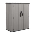 thumbnail image 1 of LIFETIME 53 Cubic ft Vertical Storage Shed With Rough Cut Finish, 1 of 7