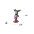 thumbnail image 5 of Décoration de Jardin Statue d'Animal Hummingbird sur Renardgant Statue, 5 of 5