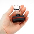 thumbnail image 4 of Uxcell Black Plastic Stamp Self Inking Red Ink Office Stamps Pre Inked Message Stamp 1.8'' x 0.8'' Paid, 4 of 6