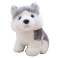 thumbnail image 1 of Cute Simulation Puppy Dog Plush Toy Dolls for Children Husky Shape Stuffed Animals Gift, 1 of 2