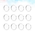 thumbnail image 3 of CIMAXIC 20 Pcs Accessoires de Broche DIY Plaques Rondes en Acier Inoxydable Attache Badge Boucle DIY Plateaux Inférieurs en Épingle à Poitrine (20MM Diamètre Intérieur),0.79"X0.79"X0.79 Pouces, 3 of 5
