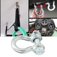 thumbnail image 2 of Anchor Shackle Anchor Shackle Heavy Duty Alloy Steel Bow Type With Nut Ship Lifting Machine Parts2Pcs 2T Anchor Shackle, 2 of 8