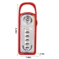 thumbnail image 4 of Xuyuer Portable LED Camping Lantern Rechargeable Tent Light with Handle for Outdoor, Red,Travel Essentials For CampingLightweight Gear For BackpackingSummer Camping Supplies List, 4 of 8