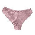 thumbnail image 4 of HongQid Underwear for Women Low Rise Ribbed Hipster Breathable Soft Womens Bikini Panties Cheeky, 4 of 7
