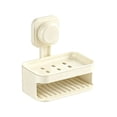 thumbnail image 2 of Fridja Christmas Decorations Wall-mounted Suction Cup Soap Dishs No-drill Double-layer Drains Rack, 2 of 6