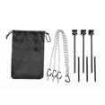 thumbnail image 1 of Support Extérieur en Alliage d'Aluminium pour Plaque de Cuisson, Gril, Poêle, Support Détachable, Portable, Camping, Pique-Nique, BBQ, Support Multifonction Réglable pour Plaque de Cuisson, Accessoire de Cuisson, 1 of 8