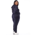 thumbnail image 3 of White Mark Ensemble de Survêtement en Velours pour Femmes, 2 Pcs, 3 of 6