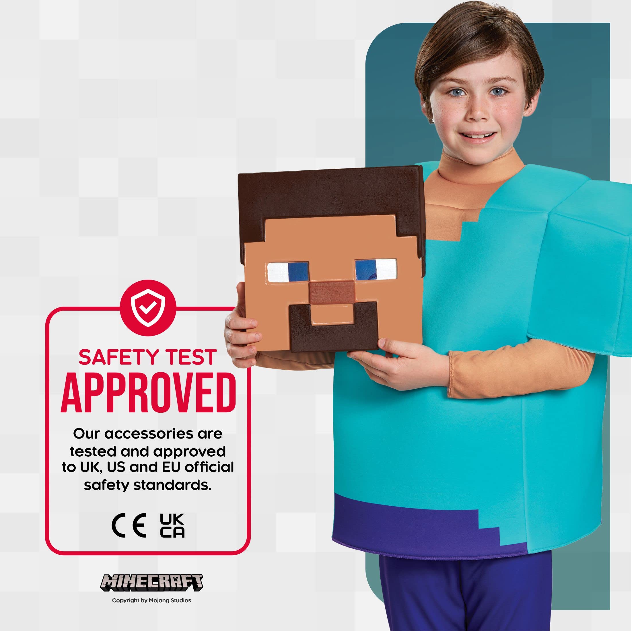 Déguisement Minecraft Steve Classique Enfant Costume