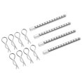thumbnail image 2 of RC Body Post, Aluminum Alloy Easy Installation RC Car ShellColumn Replace Accessories With R Pins For Remote Control Car Silver, 2 of 8