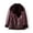 Wine, variant on EGNMCR Womens Faux Leather Jacket, Long Sleeve Hoodless Faux Leather Outwear & Jackets, Fashion Women Solid Stand-up Collar Cardigan Down Jacket Outerwear Padded Coat Women Coat