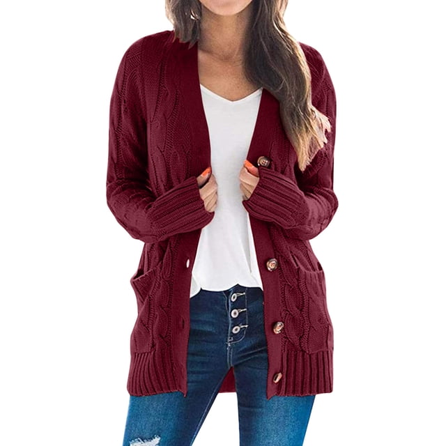 Kcodviy Sweaters Womens Open Sleeve Wardrobe Clothes Knit Boho Long Patchwork Open Front Knit Leopard Cardigan Coat Cardigan Pockets Front Felted Wool Cardigan Sweater