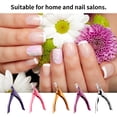 thumbnail image 3 of serony Coupe-Ongles Forme Coupe-Ongles en Acier Inoxydable Portable Manucure Art Ciseaux, Rose Rouge, 3 of 9