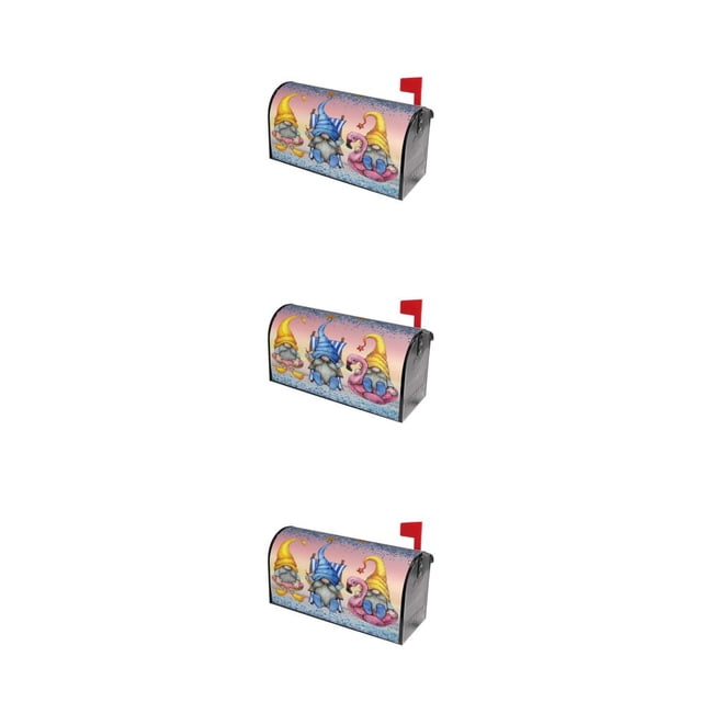 Ruiboury Weather-resistant And Robust Couch Cover Easy To Vivid Print Christmas Deer Pattern Mailbox Sleeve Cloth Standard Size YTYH2309056 3Set