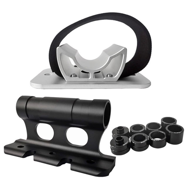 2Pcs Bicycles Front Fork Mount Anti-corrosive Mount Alloy Carrier Fast Release Heavy Duty Nylon Buckle Aluminium Alloy Rear Wheel Rack Carrier Silver