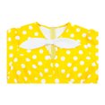 thumbnail image 4 of Jusqu'à 65 % de Rabais! Robes d'Été Mode pour Femmes 2024 Grande Taille Col en V Manches Courtes Épaules Dénudées Taille Élastique Grande Robe, 4 of 5